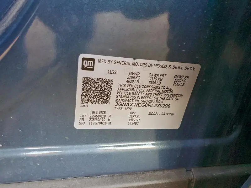 2024 CHEVROLET EQUINOX RS  