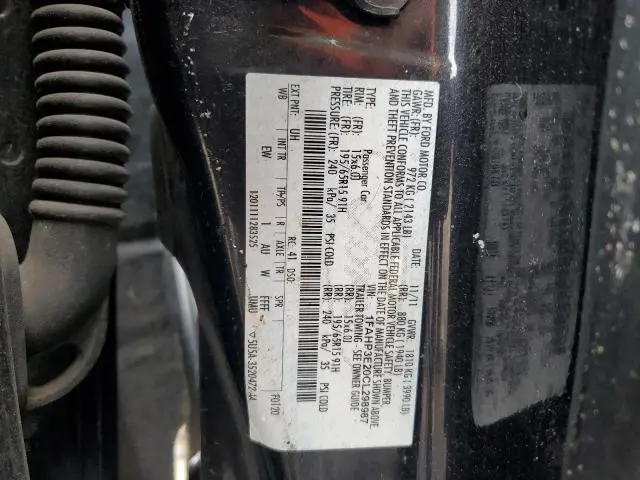2012 FORD FOCUS S  