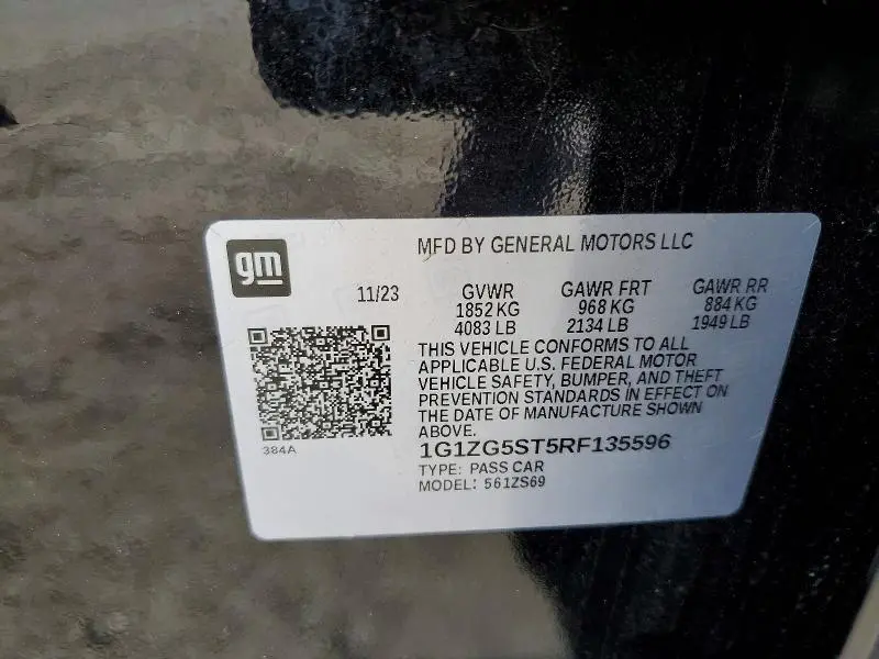 2024 CHEVROLET MALIBU   