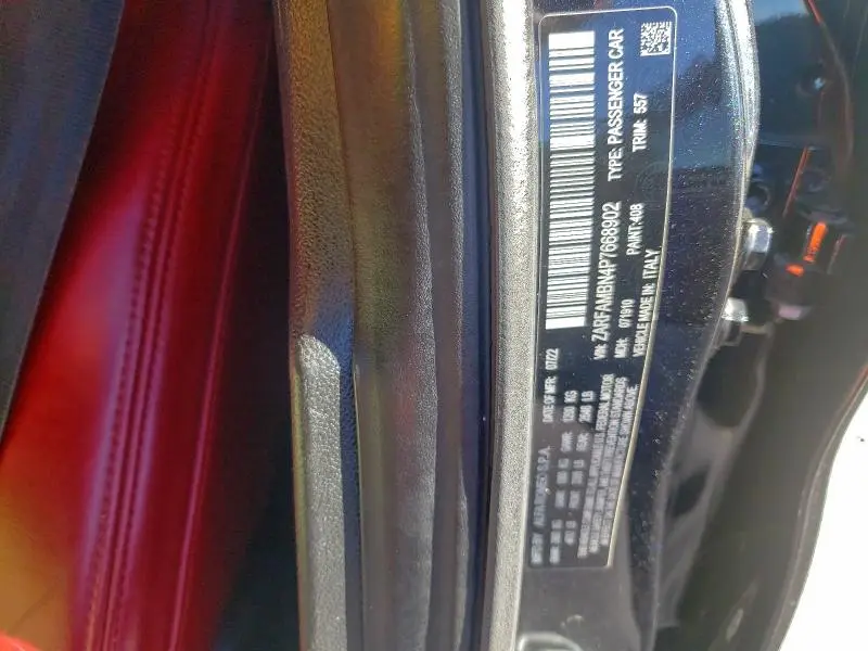 2023 ALFA ROMEO GIULIA TI  