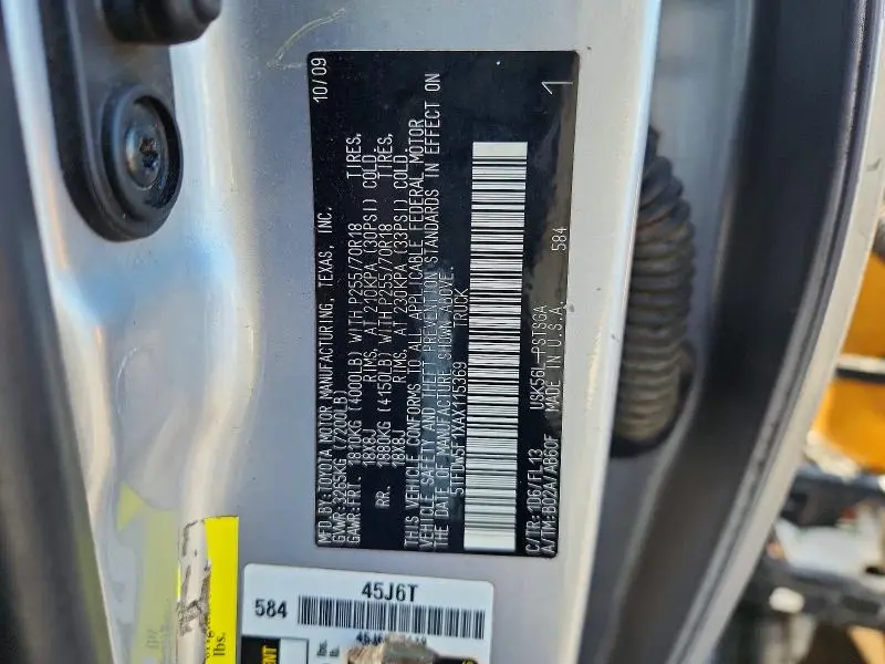 2010 TOYOTA TUNDRA CREWMAX SR5  