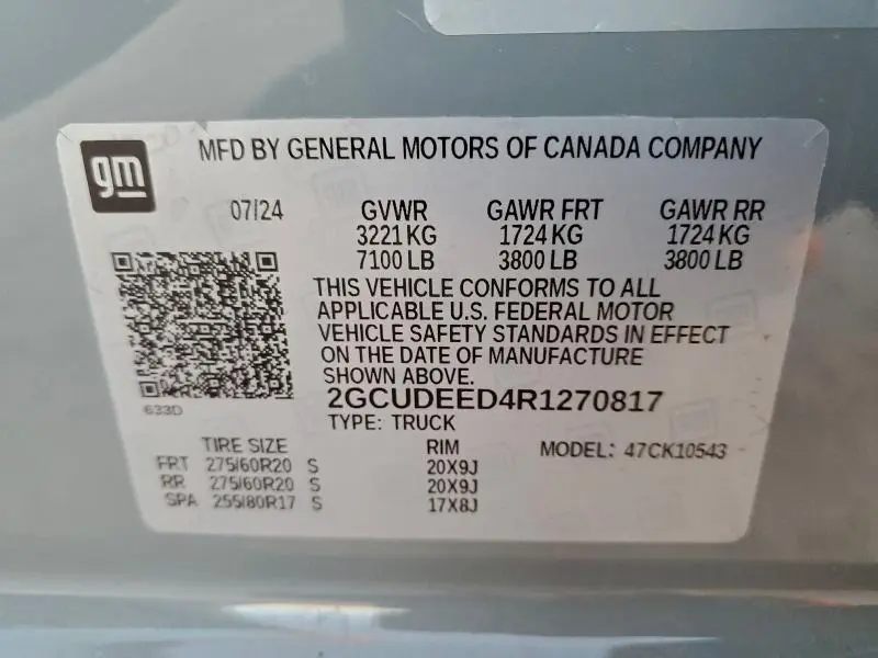 2024 CHEVROLET SILVERADO K1500 RST  