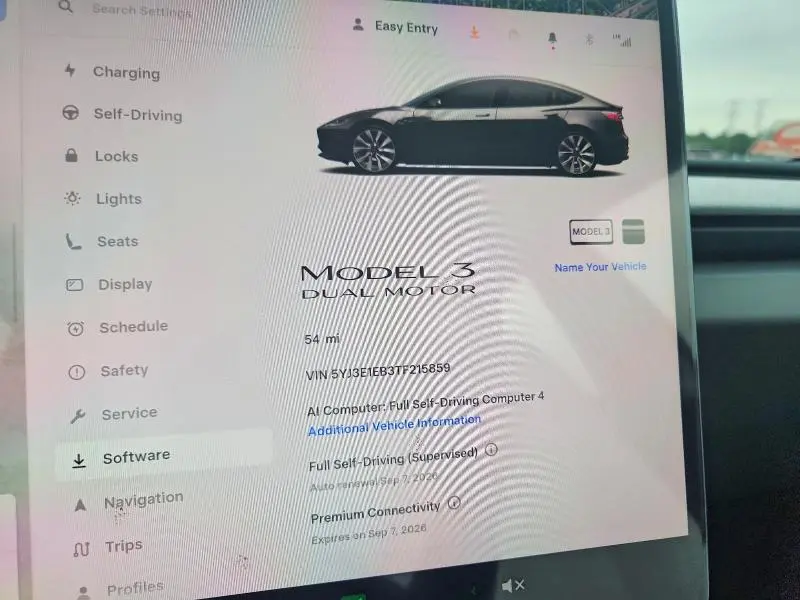 2026 TESLA MODEL 3   