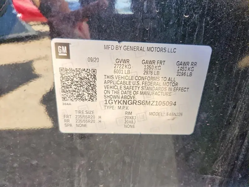 2021 CADILLAC XT5 SPORT  
