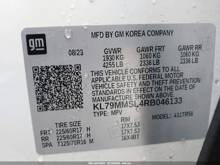 2024 CHEVROLET TRAILBLAZER FWD LS