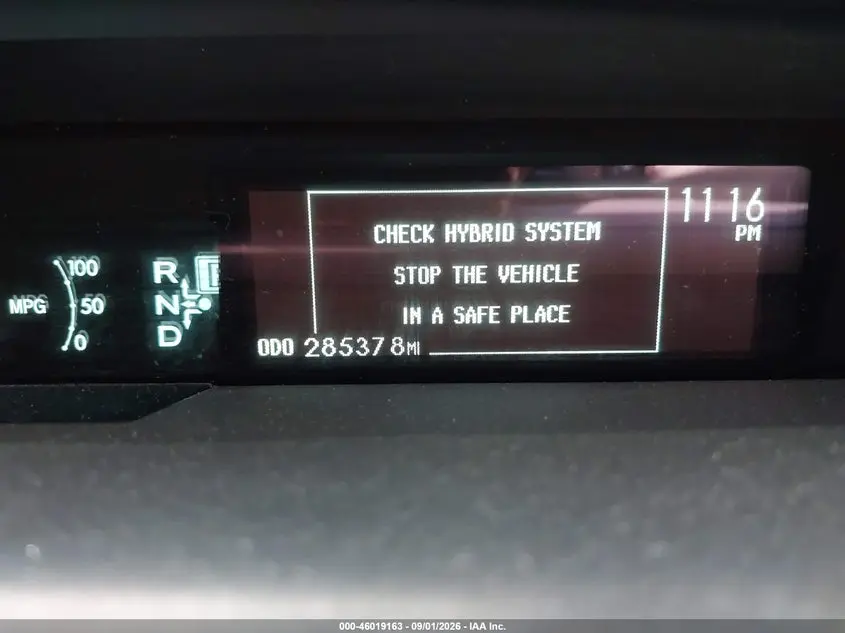 2012 TOYOTA PRIUS TWO