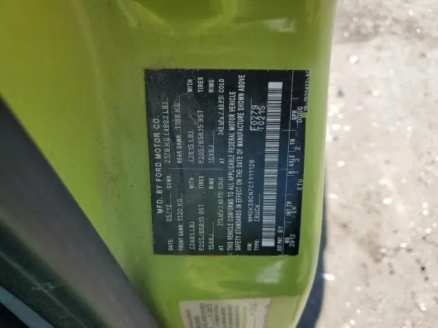 2012 FORD TRANSIT CONNECT XLT PREMIUM  