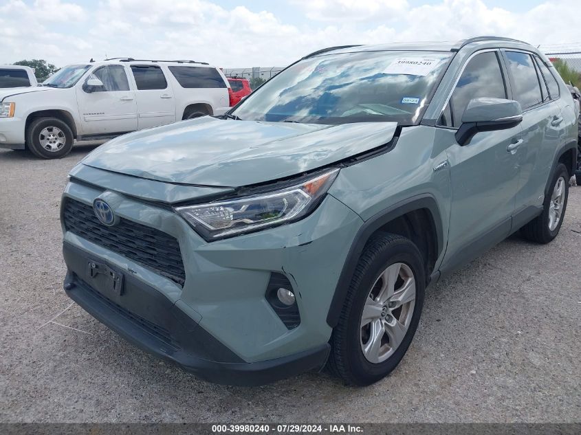 2021 TOYOTA RAV4 HYBRID XLE