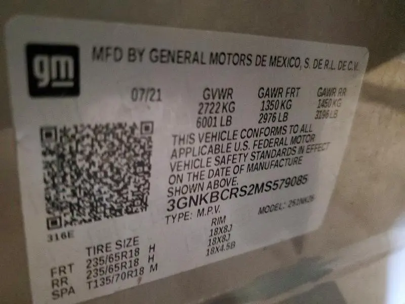 2021 CHEVROLET BLAZER 2LT  