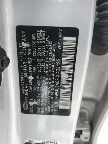 2012 HYUNDAI TUCSON GLS  