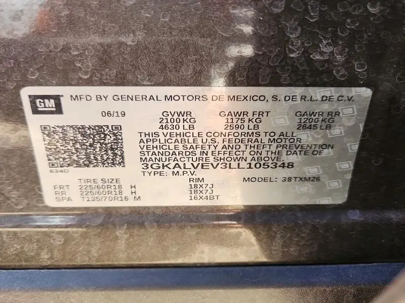 2020 GMC TERRAIN SLT  