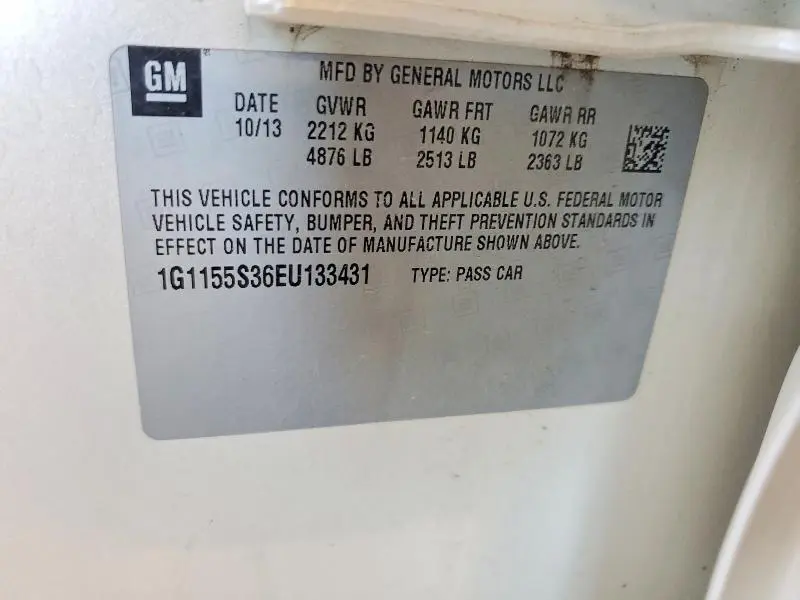2014 CHEVROLET IMPALA LTZ  