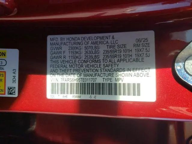 2026 HONDA CR-V SPORT TOURING  