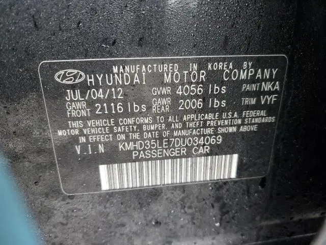 2013 HYUNDAI ELANTRA GT 