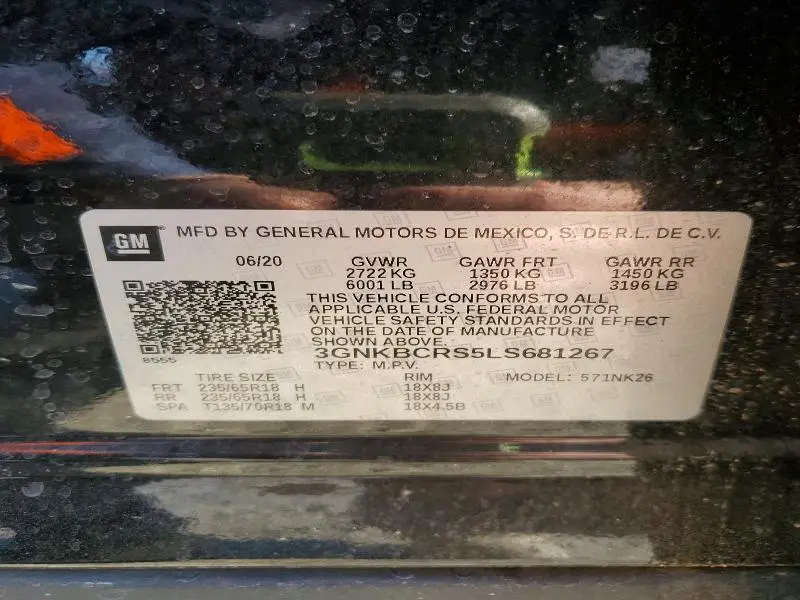 2020 CHEVROLET BLAZER 2LT  