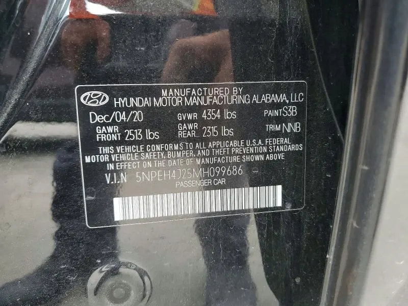 2021 HYUNDAI SONATA LIMITED  