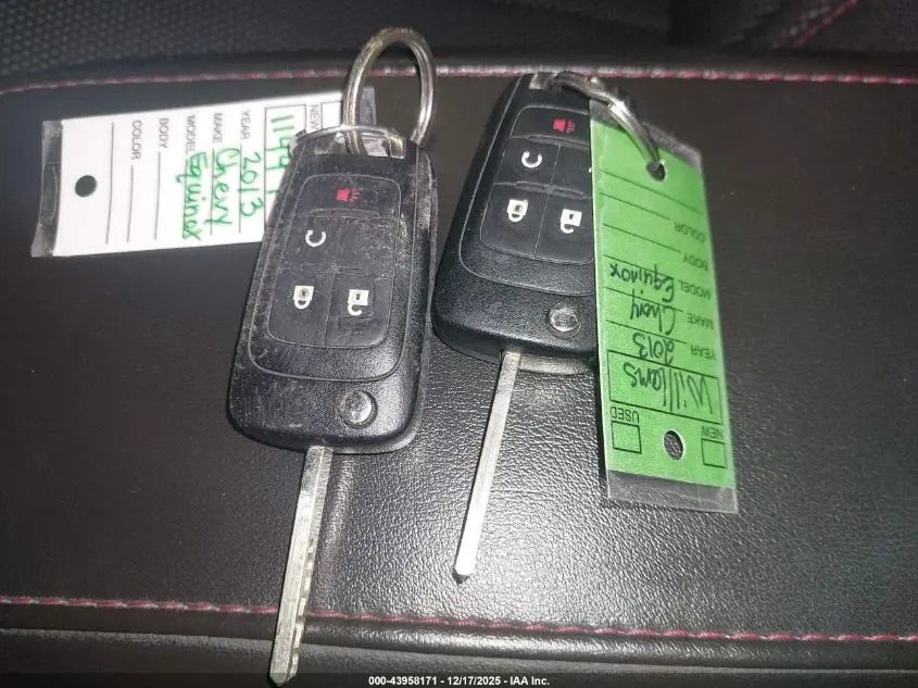 2013 CHEVROLET EQUINOX 1LT