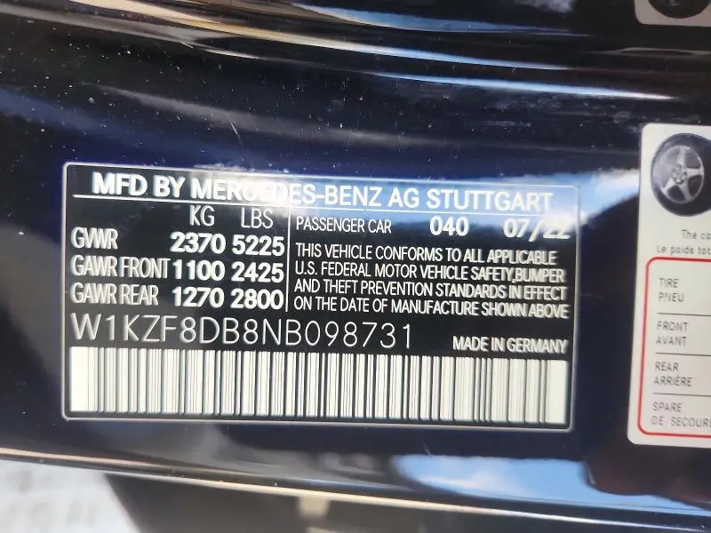2022 MERCEDES-BENZ E 350  