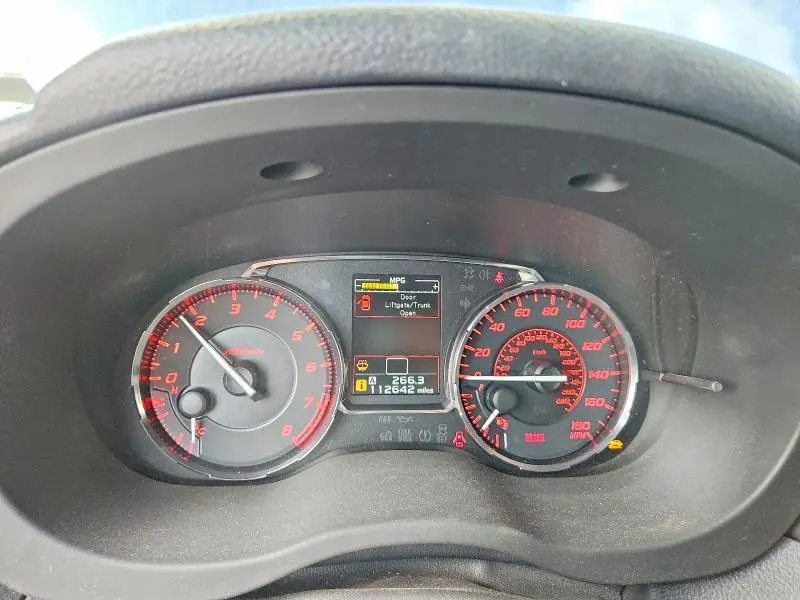 2015 SUBARU WRX   