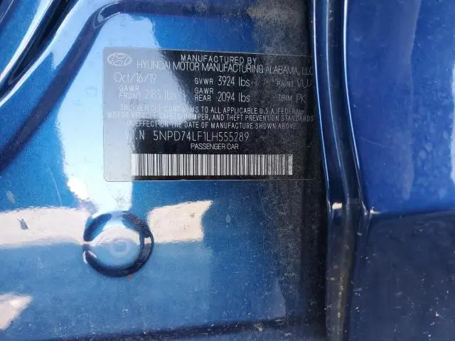 2020 HYUNDAI ELANTRA SE