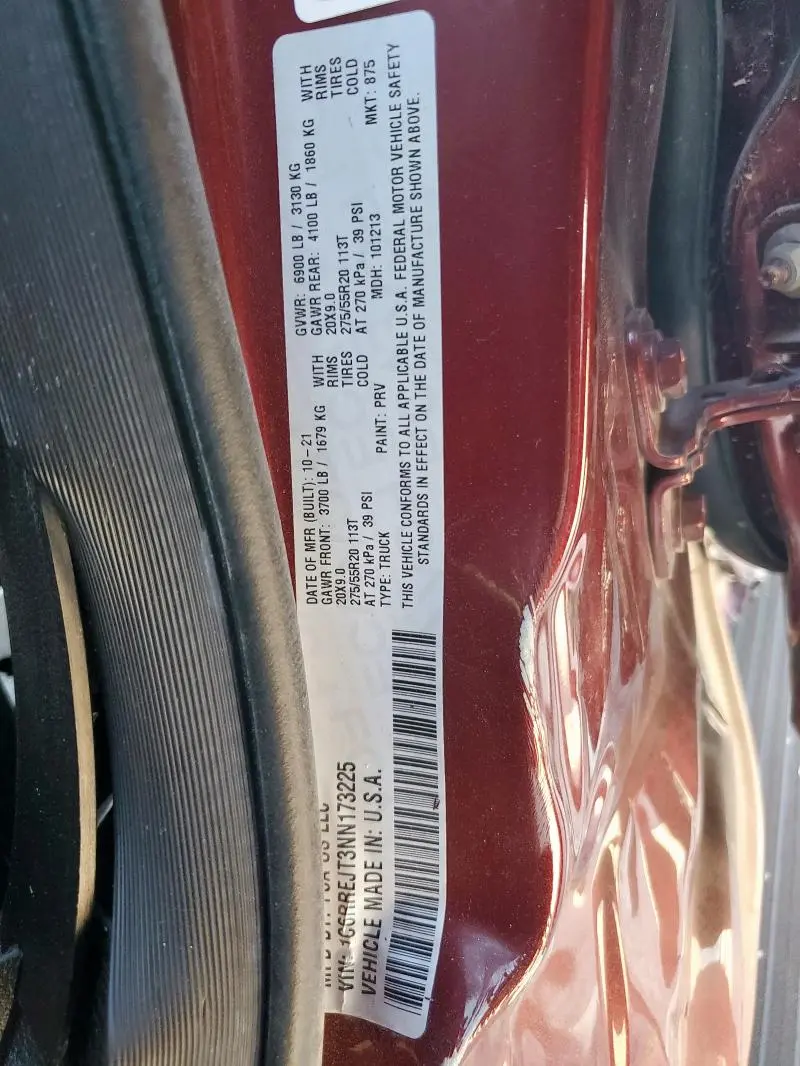 2022 RAM 1500 LARAMIE