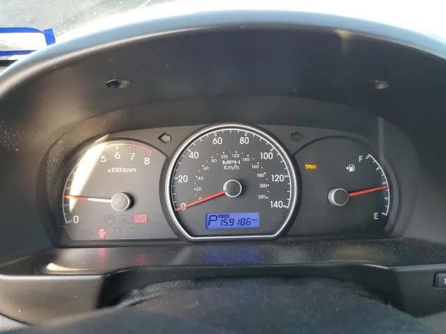 2010 HYUNDAI ELANTRA BLUE