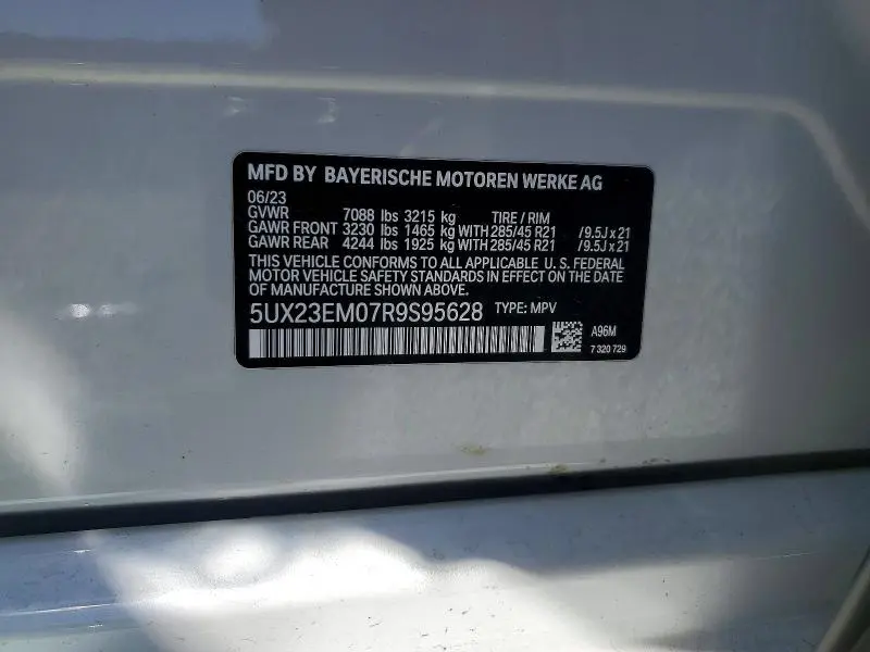 2024 BMW X7 XDRIVE40I  