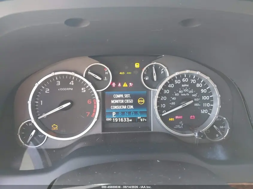 2015 TOYOTA TUNDRA 1794 5.7L V8