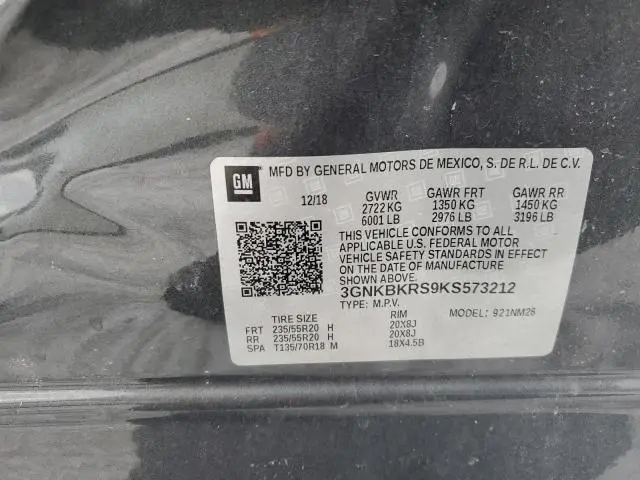 2019 CHEVROLET BLAZER PREMIER  