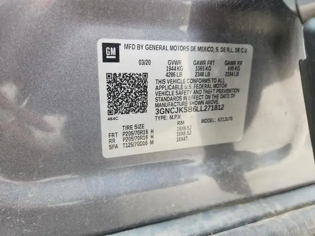 2020 CHEVROLET TRAX LS  