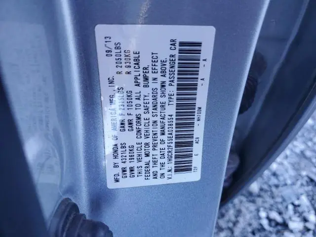 2014 HONDA ACCORD SPORT  