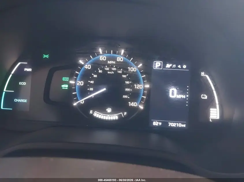 2019 HYUNDAI IONIQ HYBRID BLUE