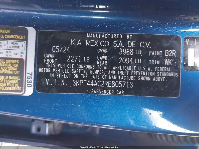 2024 KIA FORTE GT
