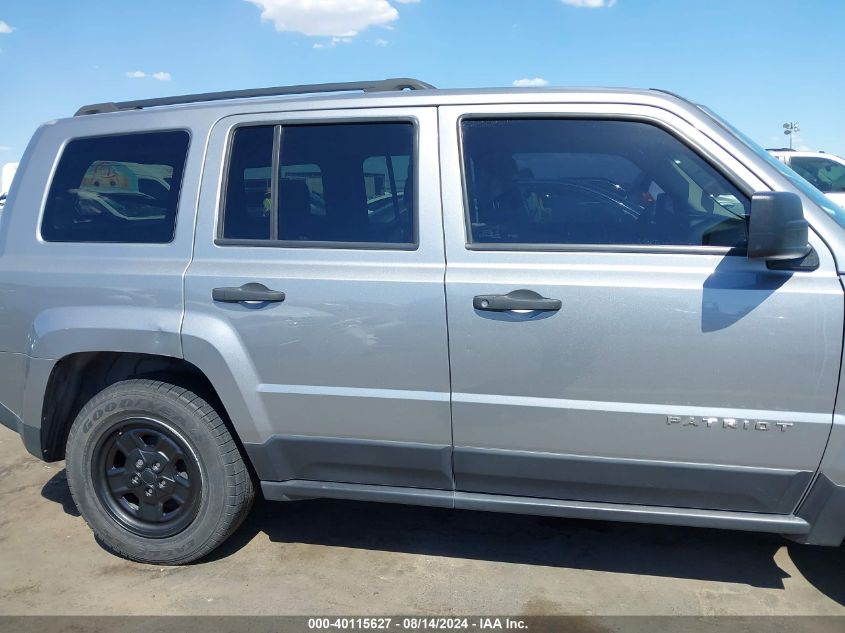 2016 JEEP PATRIOT SPORT