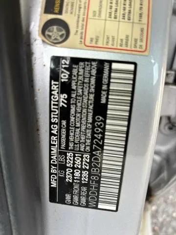 2013 MERCEDES-BENZ E 350 4MATIC  