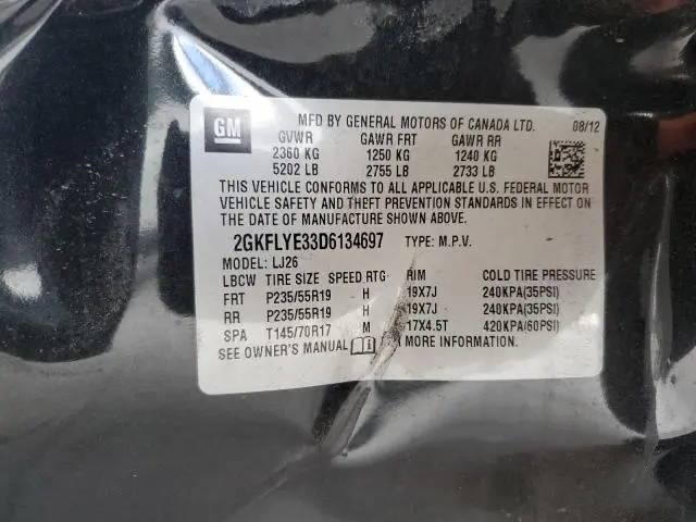 2013 GMC TERRAIN DENALI  