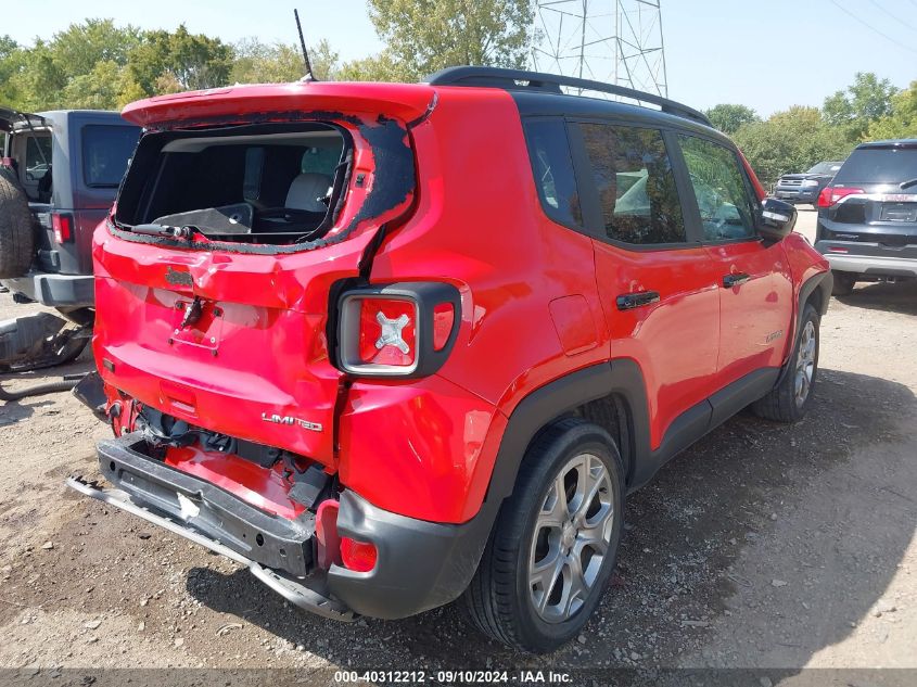 2020 JEEP RENEGADE LIMITED FWD