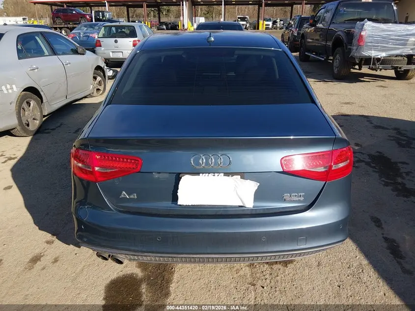 2016 AUDI A4 2.0T PREMIUM