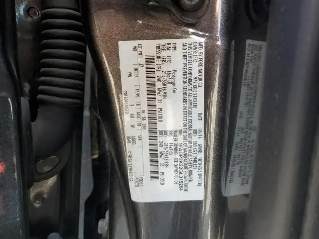 2016 FORD FOCUS SE  