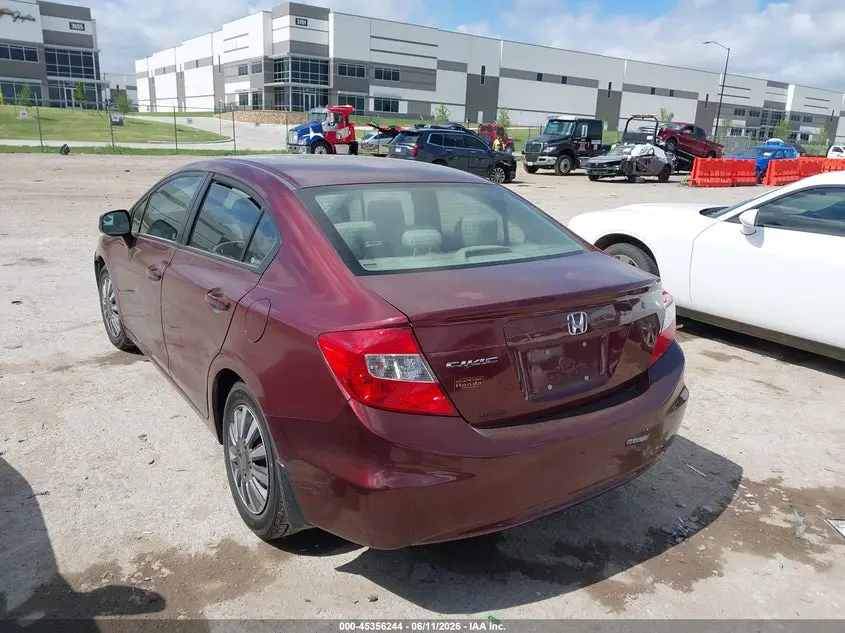 2012 HONDA CIVIC LX