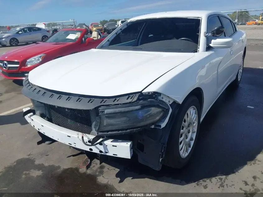 2018 DODGE CHARGER POLICE AWD