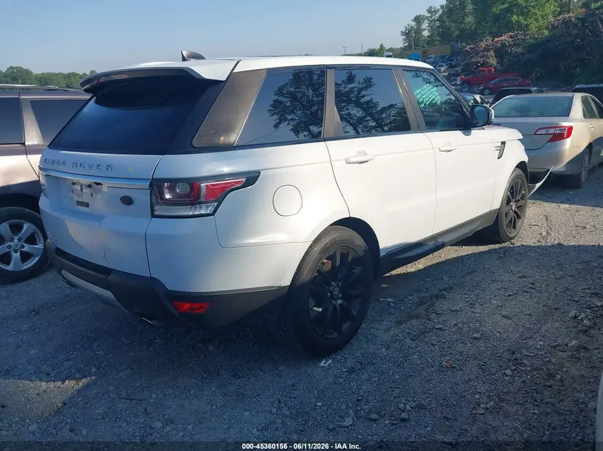 2017 LAND ROVER RANGE ROVER SPORT 3.0L V6 SUPERCHARGED HSE