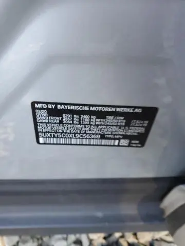 2020 BMW X3 XDRIVE30I  