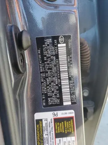 2012 TOYOTA CAMRY BASE  