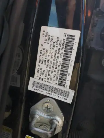 2011 HONDA ACCORD LX  