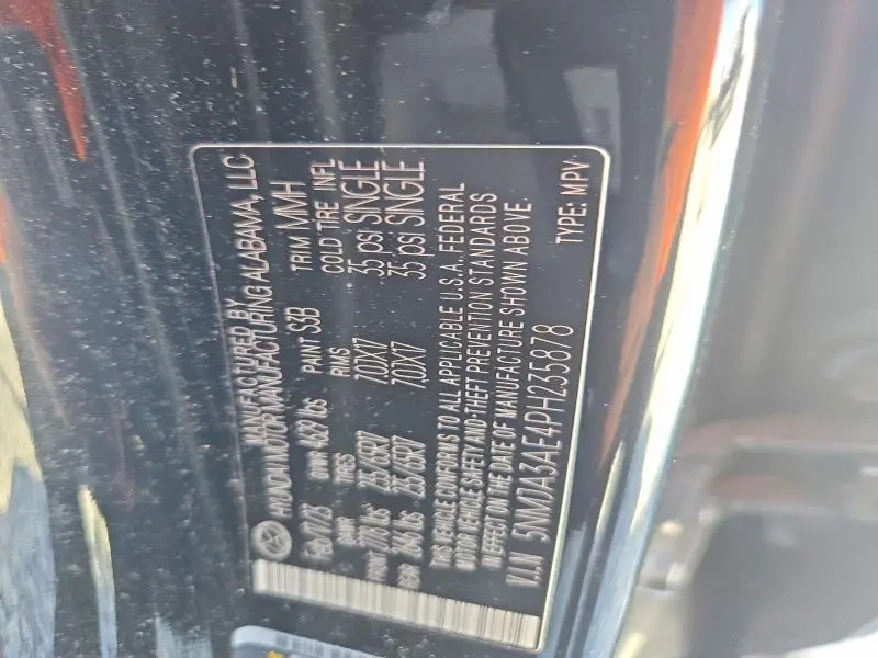 2023 HYUNDAI TUCSON SE  