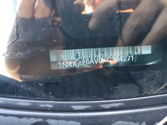 2019 NISSAN MAXIMA S  