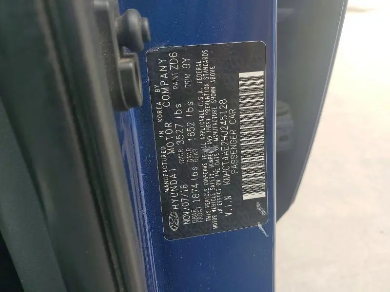 2017 HYUNDAI ACCENT SE  
