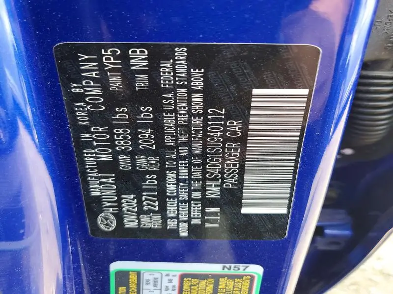 2025 HYUNDAI ELANTRA SEL  