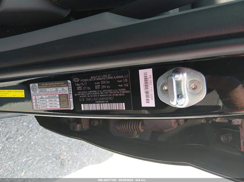 2021 HYUNDAI ELANTRA SE